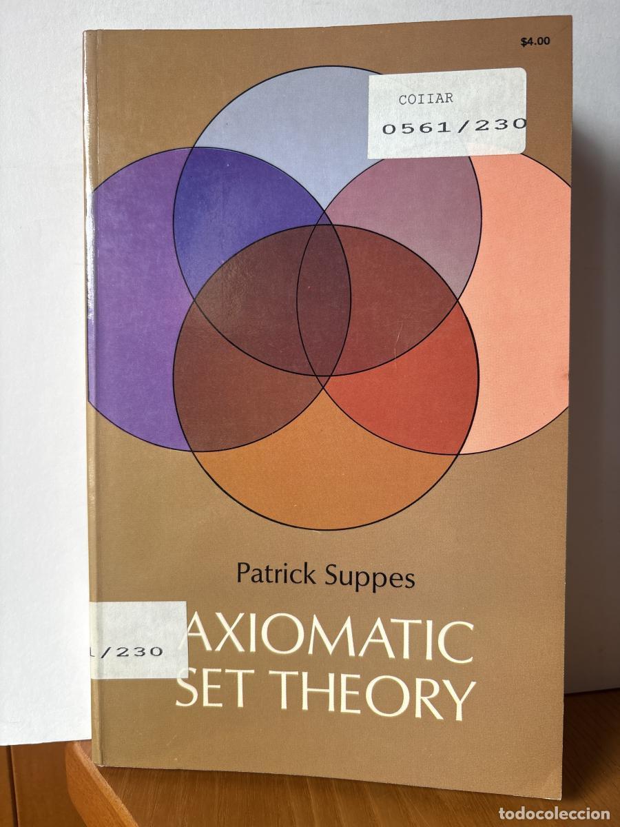 Libros: AXIOMATIC SET THEORY - PATRICK SUPPES TDK436 - Foto 1