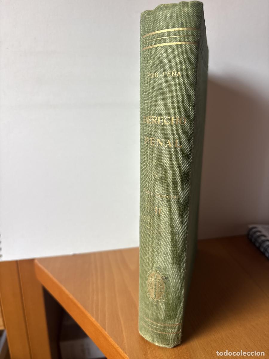 Libros: DERECHO PENAL. TOMO II. PARTE GENERAL - FEDERICO PUIG TDK437