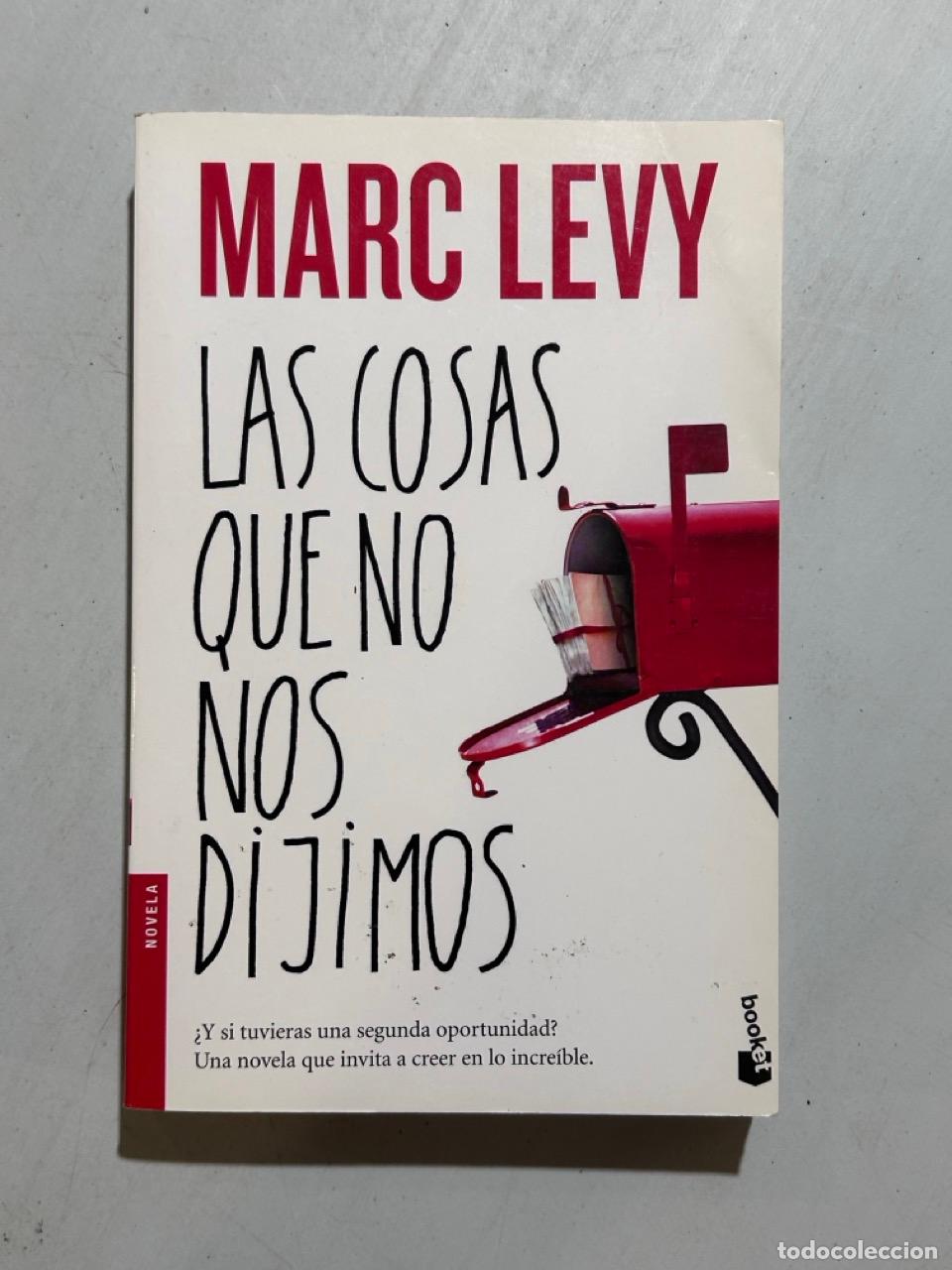 Libros: Marc Levy - Las cosas que no nos dijimos