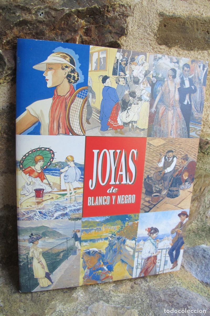 Libros: JOYAS DE BLANCO Y NEGRO. 12 LAMINAS, MUY BIEN - Foto 1