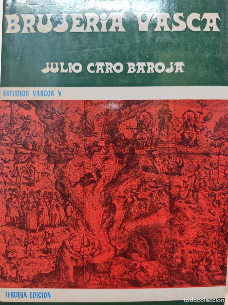 Libros: Brujer&iacute;a vasca. Estudios Vascos V (Obras completas vascas de Julio Caro Baroja V - Julio Caro Baroja
