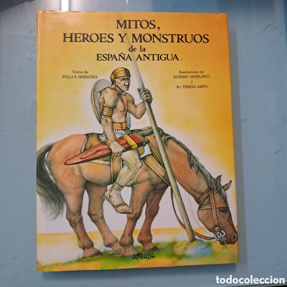 books: Mitos, H&eacute;roes y monstruos de la Espa&ntilde;a antigua, Anaya
