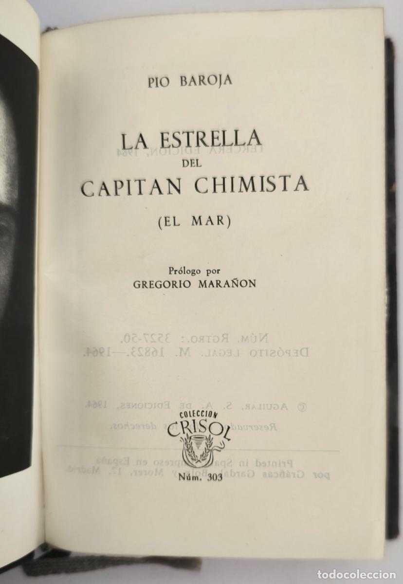 Libros: La estrella del capit&aacute;n Chimista (El Mar) - P&iacute;o Baroja - Foto 1