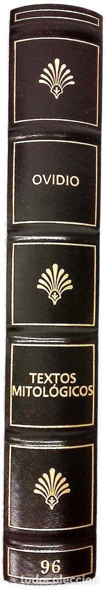 Libros: Textos mitol&oacute;gicos - Ovidio Nas&oacute;n, Publio; P&eacute;rez Vega, Ana; Segura Ramos, Bartolom&eacute;