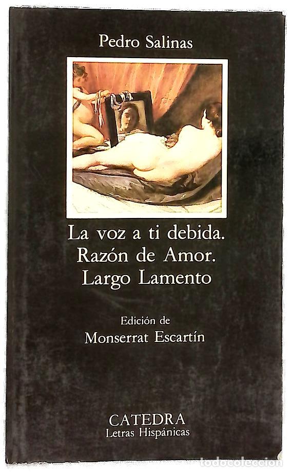 Libros: La voz a ti debida Raz&oacute;n de amor ; Largo lamento - Foto 1