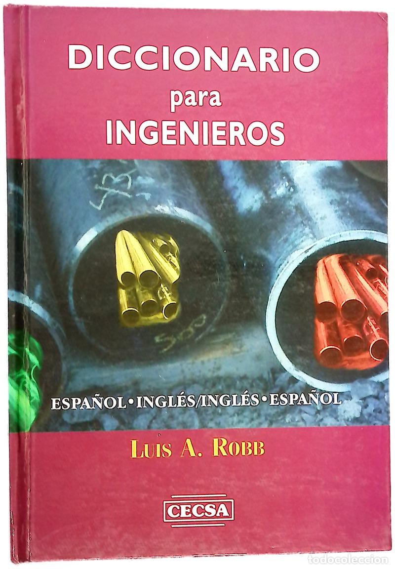 Libros: Diccionario para ingenieros espa&ntilde;ol- ingl&eacute;s e ingl&eacute;s-espa&ntilde;ol