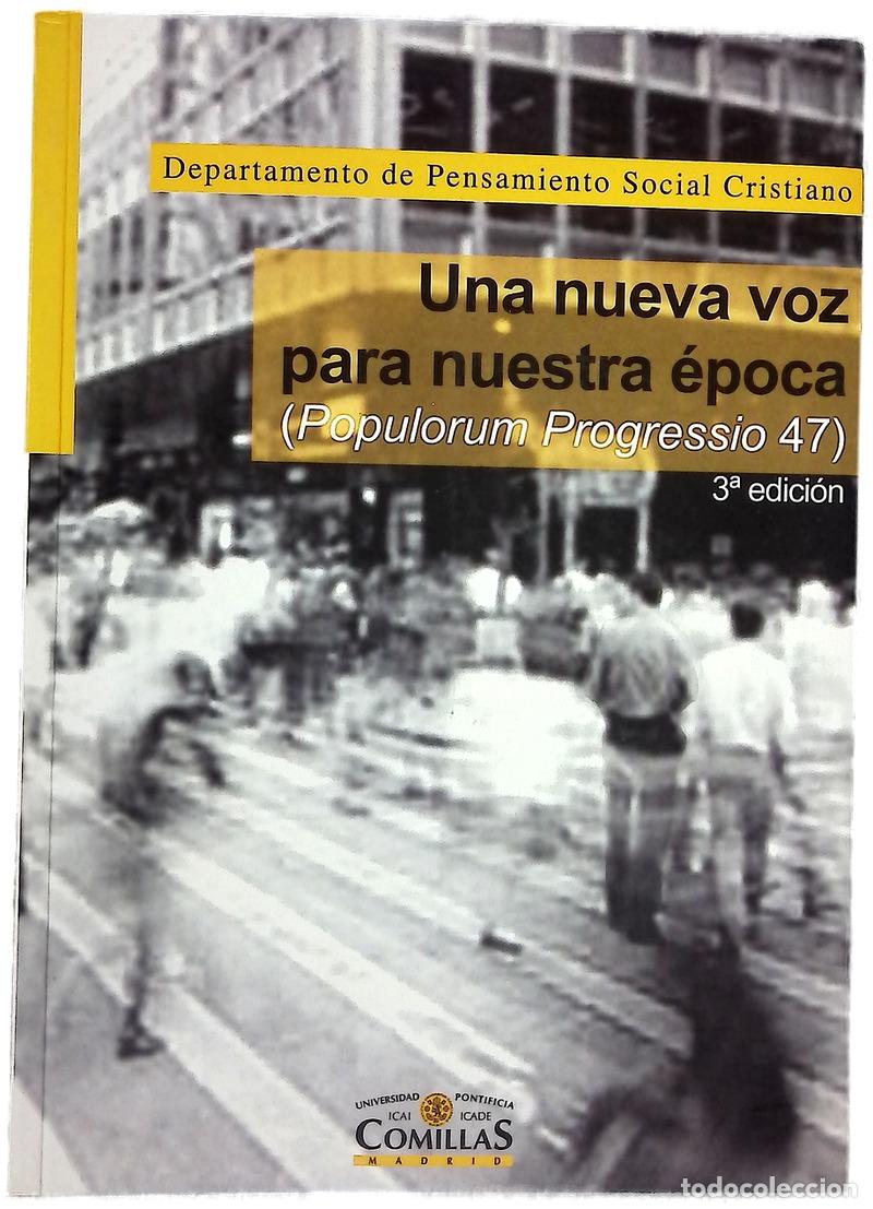 books: Una nueva voz para nuestra &eacute;poca (Populorum Progressio 47)