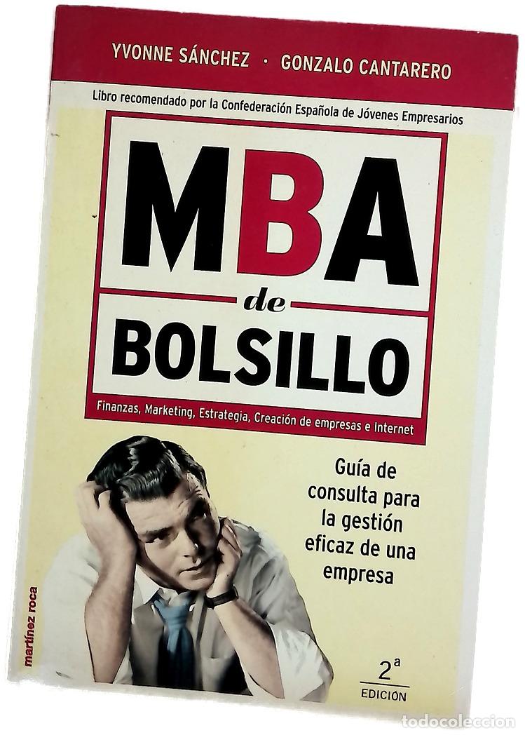 books: MBA de bolsillo - S&aacute;nchez, Yvonne; Cantarero, Gonzalo