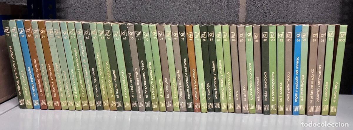 Libros: LOTE DE 45 LIBROS DE LA COLECCI&Oacute;N &rdquo;BIBLIOTECA SALVAT DE GRANDES TEMAS&rdquo;. DEL 51 AL 100. A&Ntilde;O 1975.