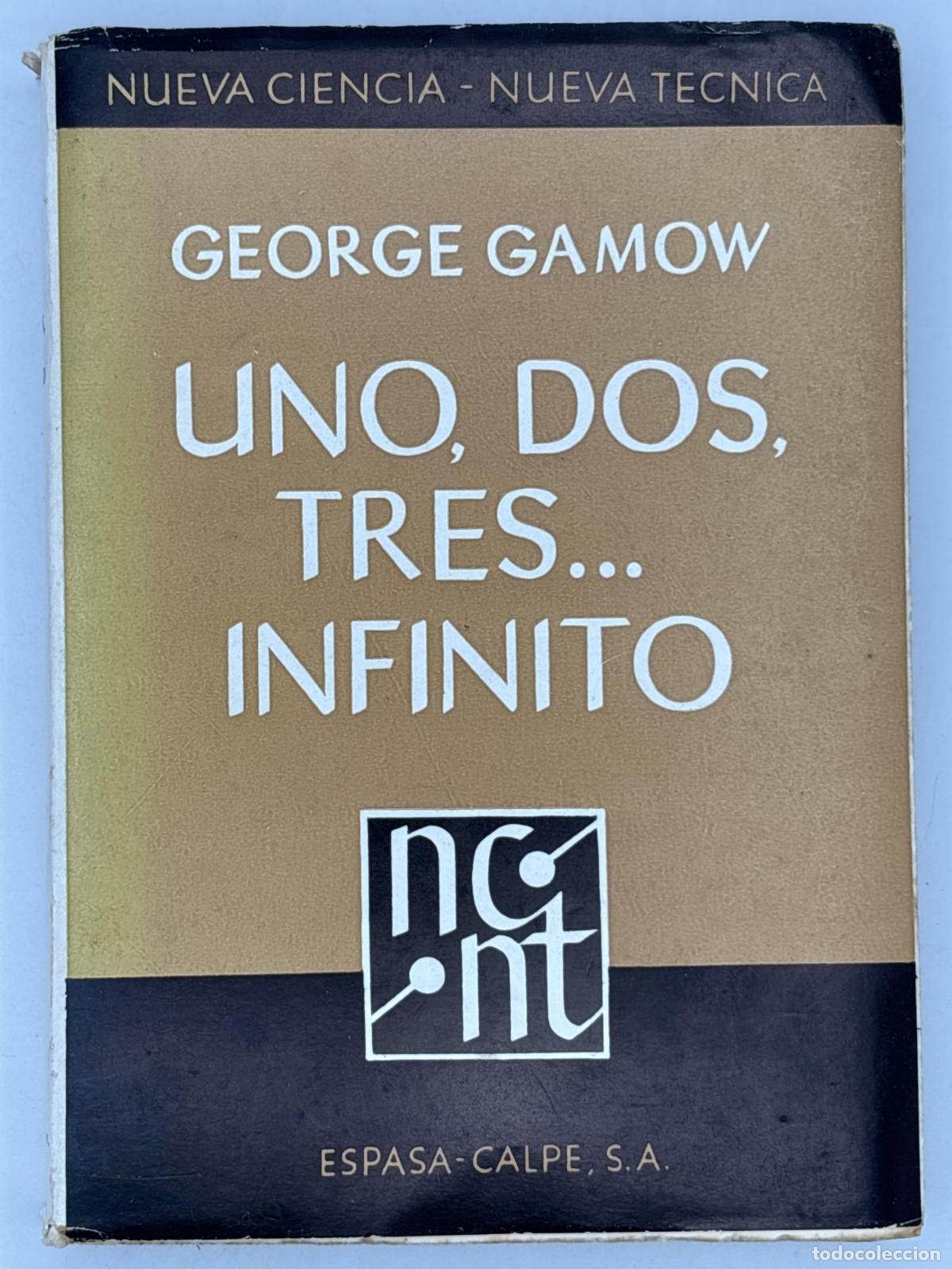 Libros: UNO, DOS, TRES... INFINITO - GEORGE GAMOW