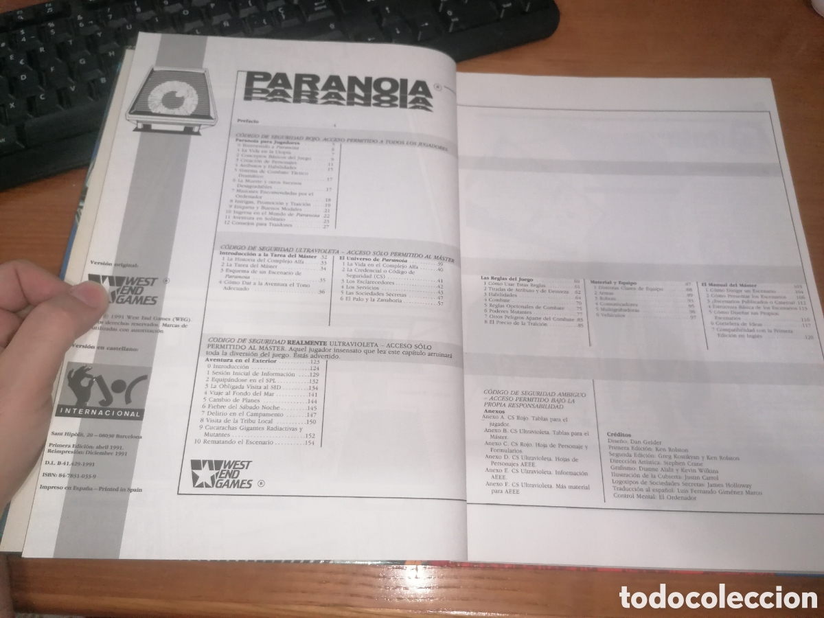 Libros: Libro - Juego de rol: PARANOIA - Foto 5