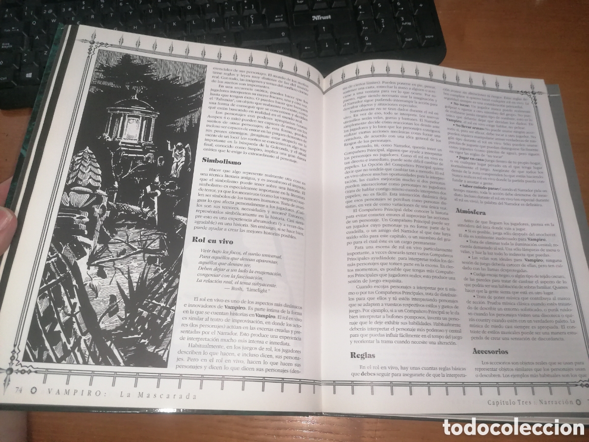 Libros: Libro - Juego de Rol: VAMPIRO. LA MASCARADA. SEGUNDA VERSI&Oacute;N - Foto 5