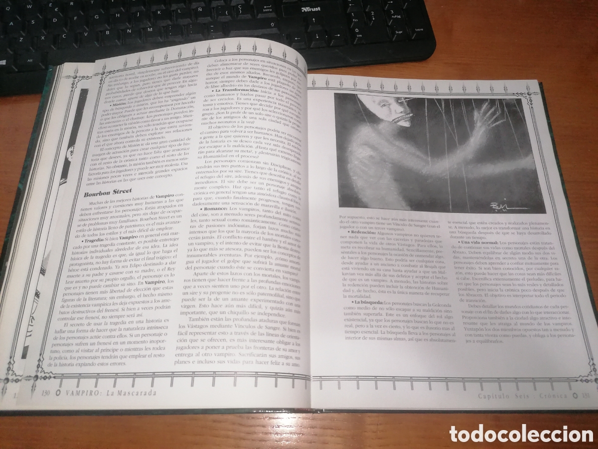 Libros: Libro - Juego de Rol: VAMPIRO. LA MASCARADA. SEGUNDA VERSI&Oacute;N - Foto 6