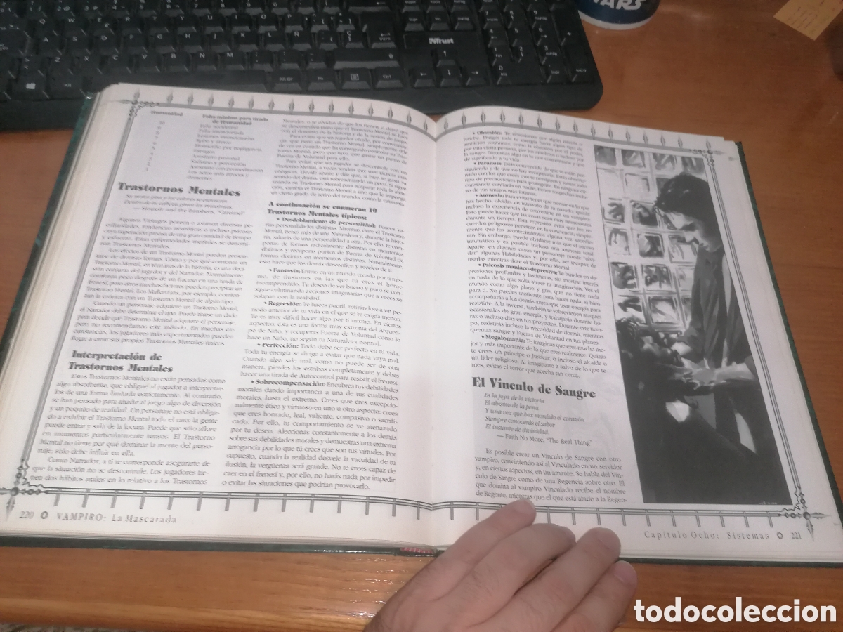 Libros: Libro - Juego de Rol: VAMPIRO. LA MASCARADA. SEGUNDA VERSI&Oacute;N - Foto 7