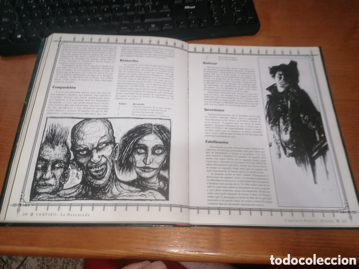 Libros: Libro - Juego de Rol: VAMPIRO. LA MASCARADA. SEGUNDA VERSI&Oacute;N - Foto 8