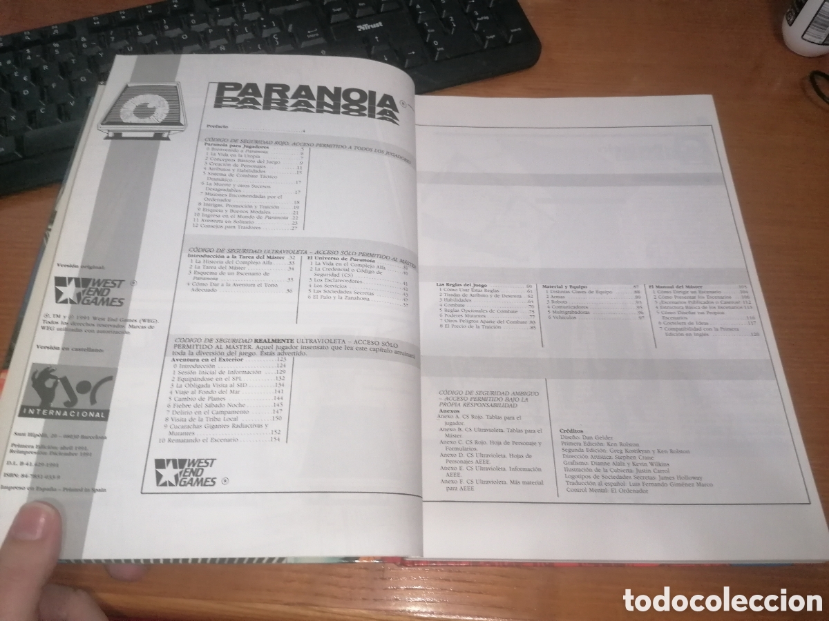 Libros: Libro - Juego de Rol: VAMPIRO. LA MASCARADA. SEGUNDA VERSI&Oacute;N - Foto 9