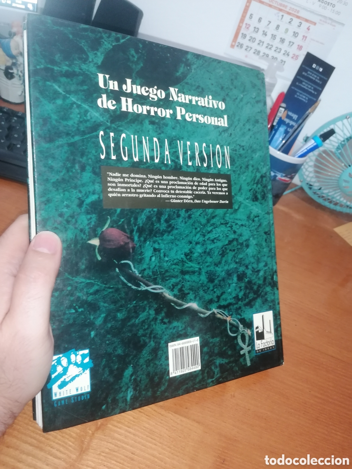 Libros: Libro - Juego de Rol: VAMPIRO. LA MASCARADA. SEGUNDA VERSI&Oacute;N - Foto 10