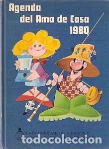 Libros: Agenda del Ama de Casa 1980 - Varios - Editorial Caja de Ahorros y Monte de Piedad - A&ntilde;o 1980