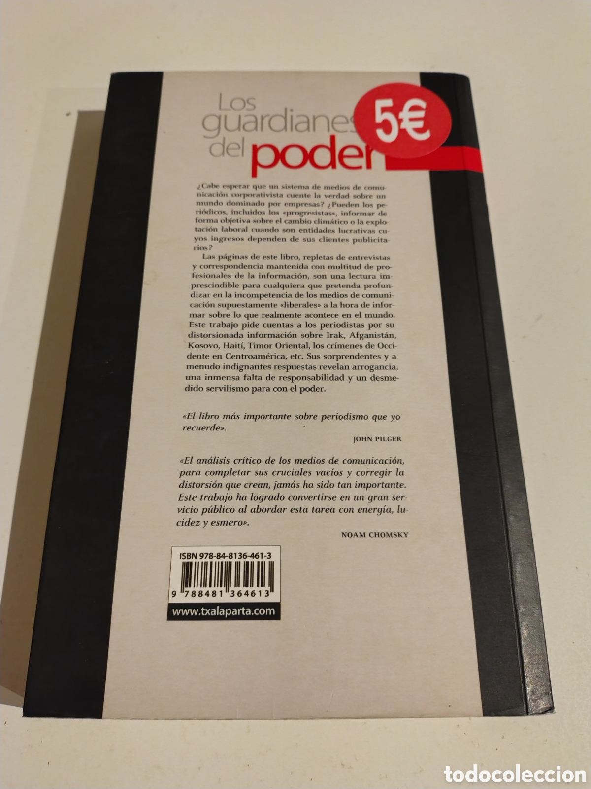 Libros: LOS GUARDIANES DEL PODER El mito de la prensa progresista David Edwards David Cromwell 2011 TXALAPAR - Foto 3