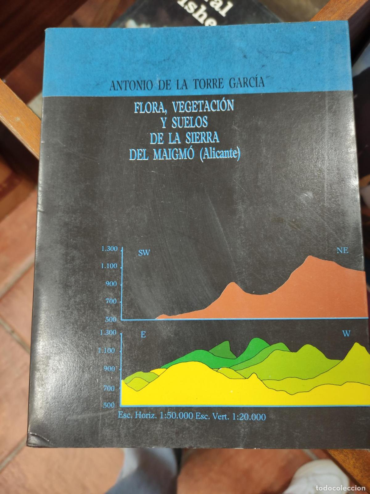 Libros: Flora, vegetaci&oacute;n y suelos de la sierra del Maigm&oacute; (Alicante) - Antonio de la Torre Garc&iacute;a