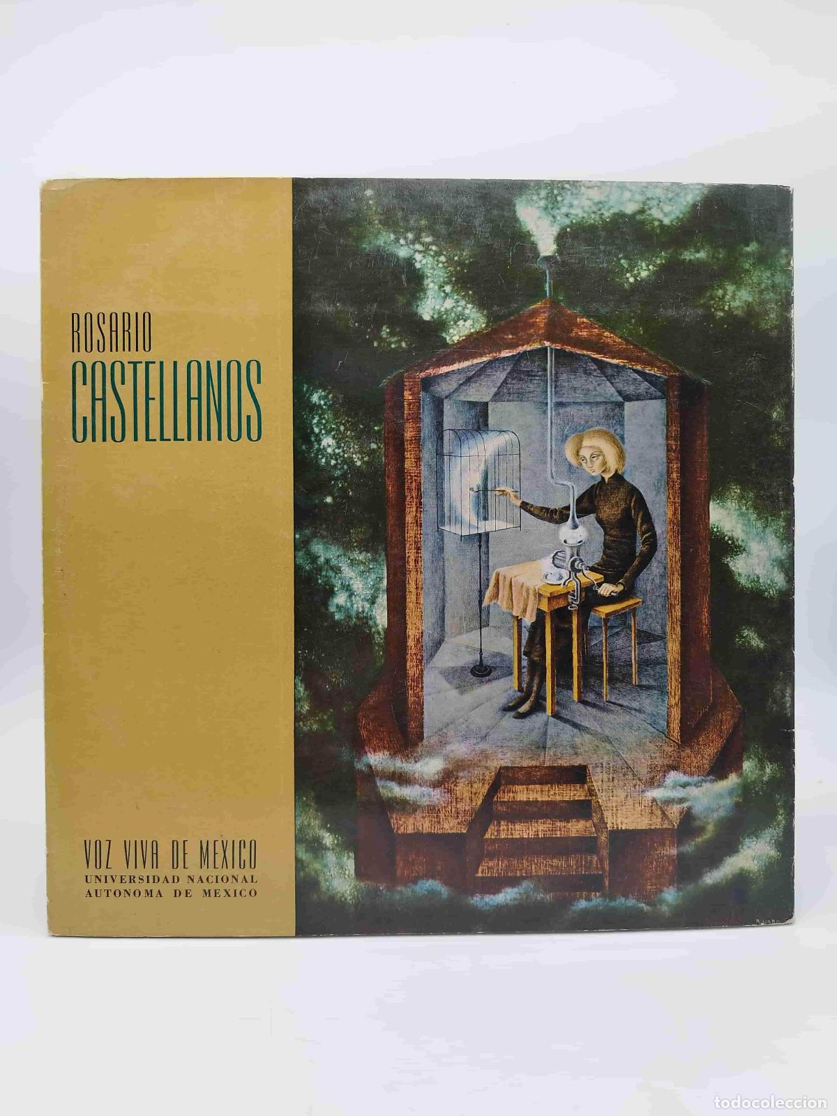 B&uuml;cher: CASTELLANOS, Rosario. - Rosario Castellanos. Antolog&iacute;a po&eacute;tica. Voz Viva de M&eacute;xico.