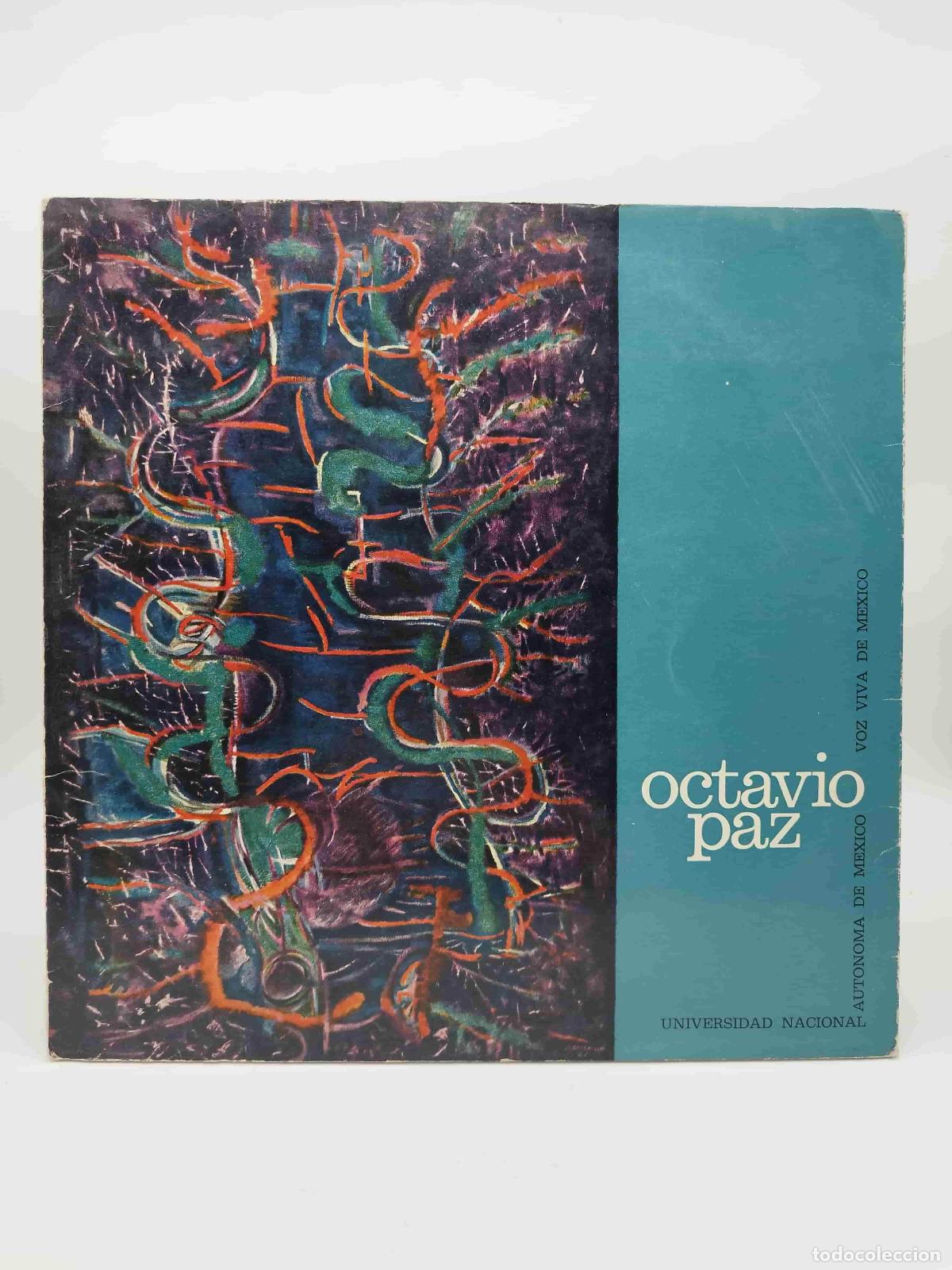 B&uuml;cher: PAZ, Octavio. - Octavio Paz. Poes&iacute;a (selecci&oacute;n). Voz Viva de M&eacute;xico.