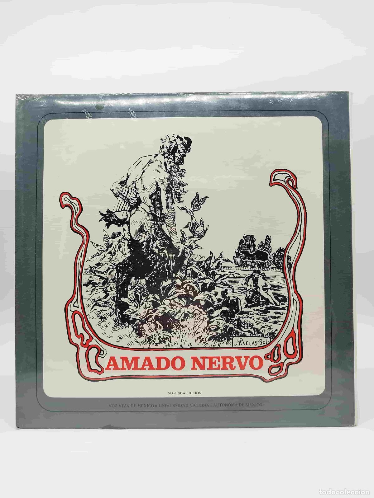 B&uuml;cher: NERVO, Amado. - Amado Nervo. Poemas (selecci&oacute;n). Voz Viva de M&eacute;xico.