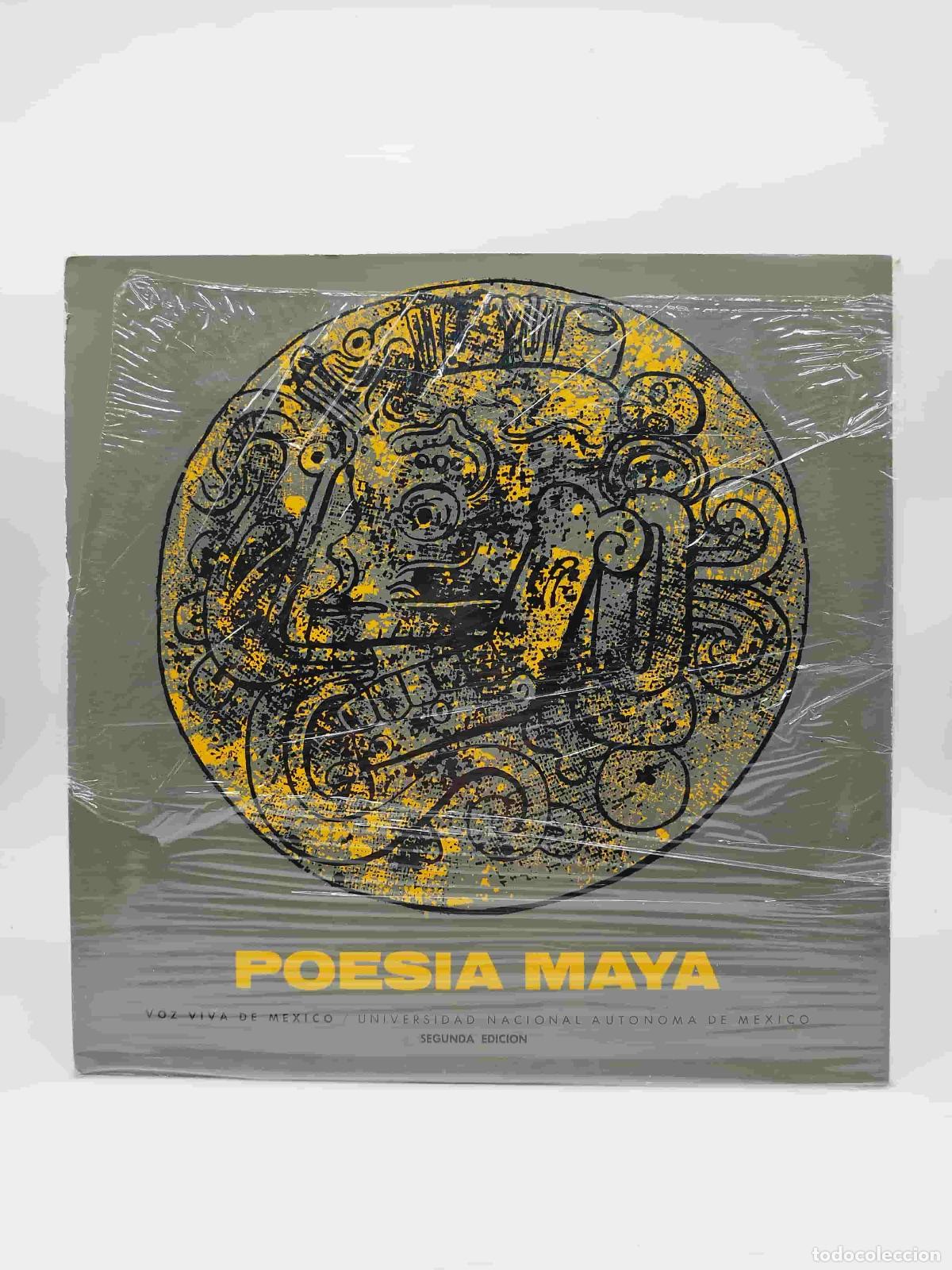 Libros: Varios autores. - Poes&iacute;a Maya. Popol Vuh (fragmentos) textos del Chilam Balam de Chumayel. Voz Viva