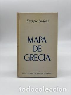 Libros: BADOSA, Enrique. - Mapa de Grecia. - Foto 1