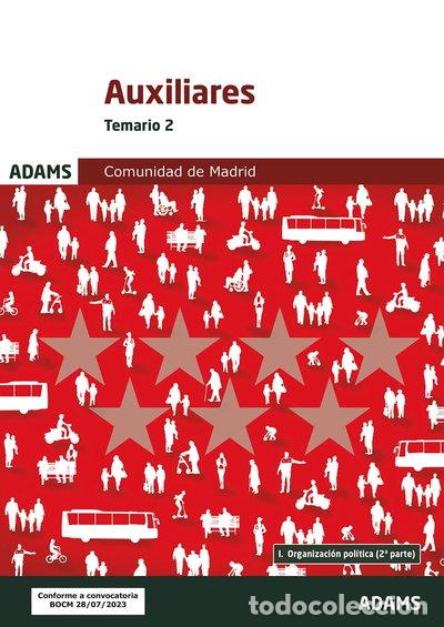 B&uuml;cher: Temario 2 Auxiliares Administrativos de la Comunidad de Madrid- 9788411166904