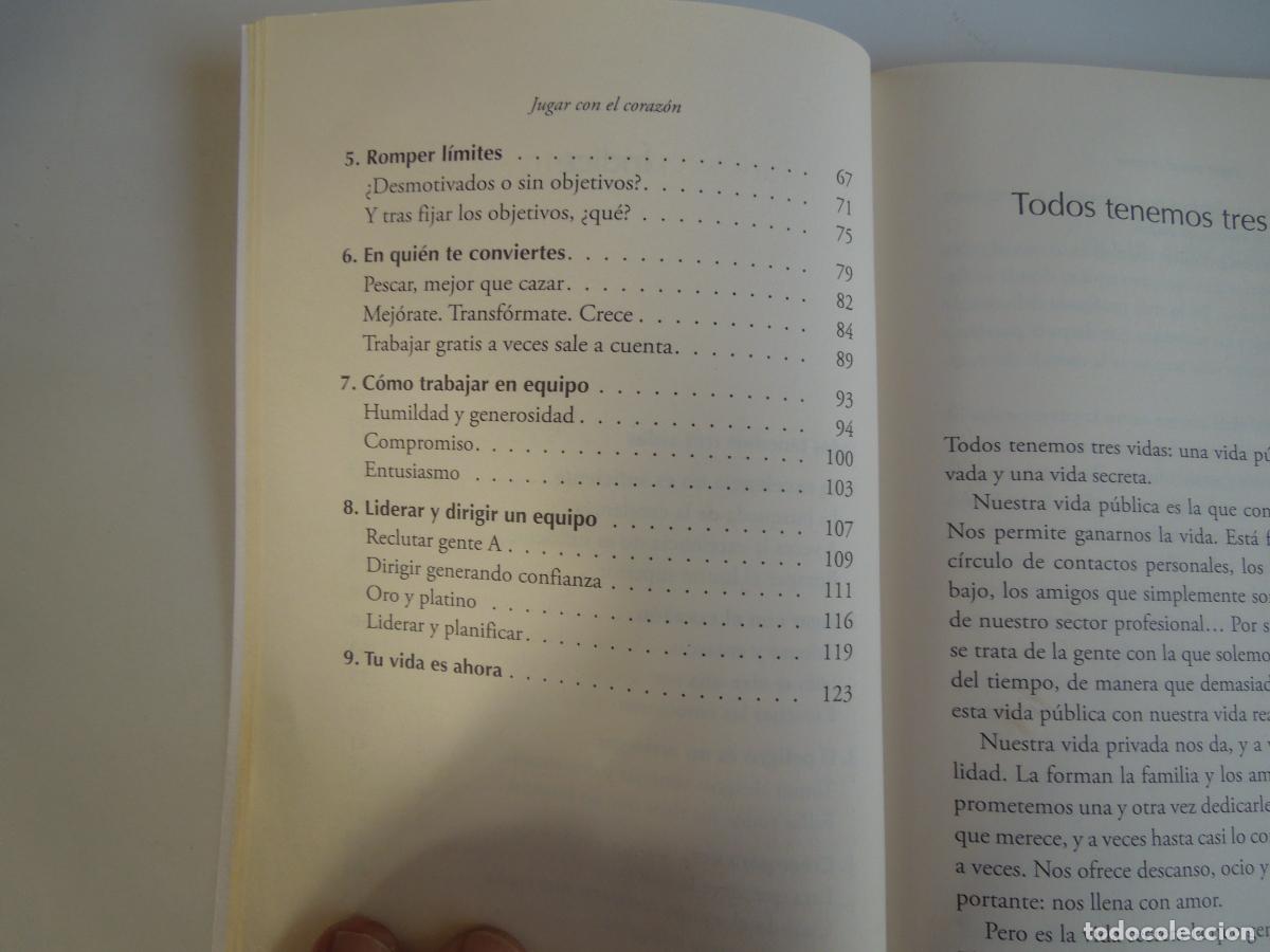 Libros: JUGAR CON EL CORAZON - XESCO ESPAR - RBA 2013 - Foto 4