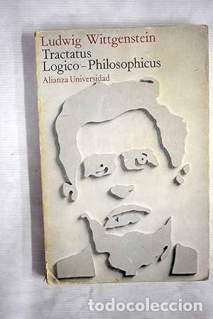 Libros: Tractatus logico-philosophicus - Wittgenstein, Ludwig