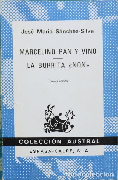 Libros: Marcelino pan y vino ; La Burrita &rdquo;Non&rdquo;- 9788423914913