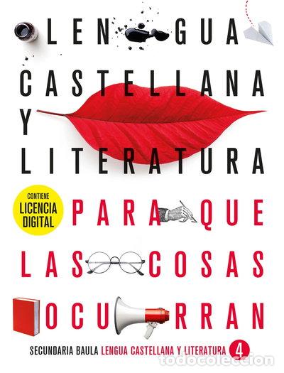 Libros: Lengua castellana y literatura 4&ordm; ESO- 9788447948277