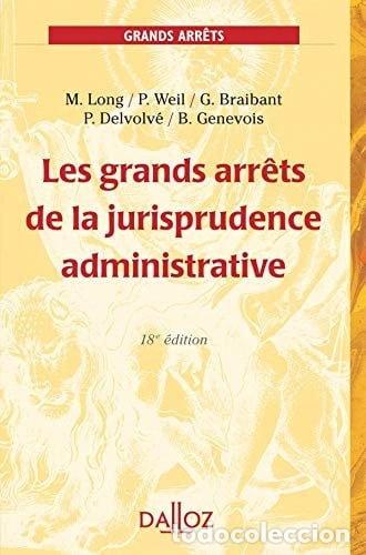 Libros: Les grands arr&ecirc;ts de la jurisprudence administrative- 9782247106554