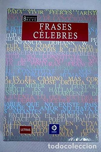 Libros: Frases c&eacute;lebres- 9788497649674 - Foto 1