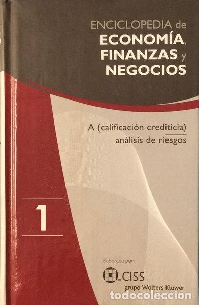 Libros: Enciclopedia de econom&iacute;a y negocios 1- 9788499540634
