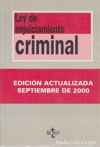 Libros: Ley de Enjuiciamiento Criminal- 9788430935635