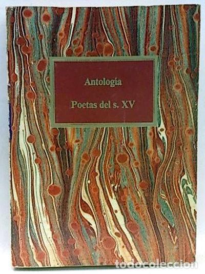 Libros: Antolog&iacute;a de poetas del siglo XV- 9788474616941