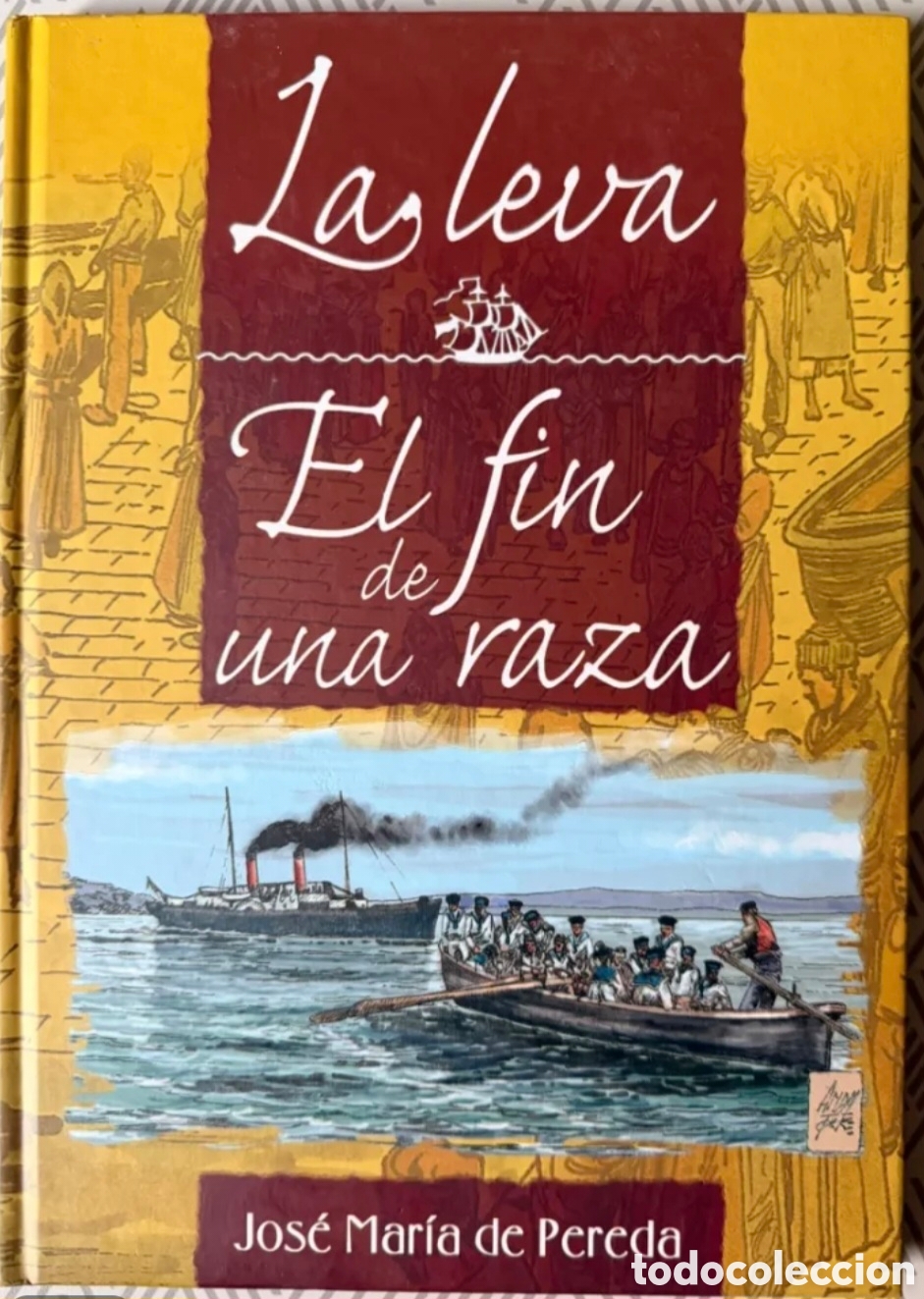 Libros: Libro de la leva: El fin de una raza - Foto 1