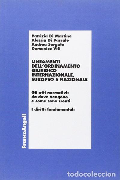 Livros em segunda m&atilde;o: Lineamenti dell'ordinamento giuridico internazionale, europeo e nazionale- 9788820450779