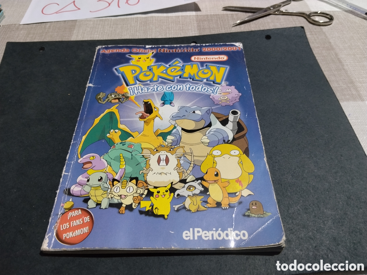 Livres: Agenda oficial Nintendo 2000-01 Pok&eacute;mon