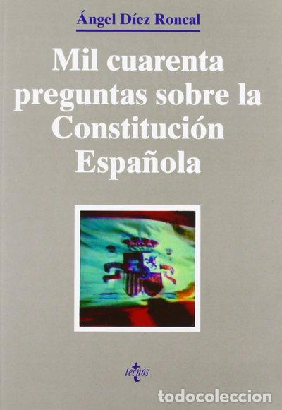 Libros: Mil cuarenta preguntas sobre la Constituci&oacute;n espa&ntilde;ola- 9788430911288