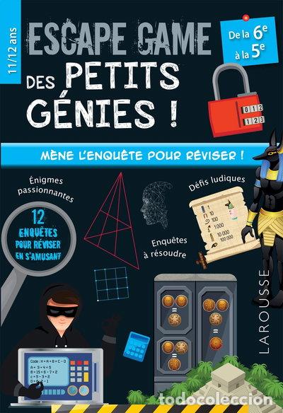 Libri di seconda mano: Escape game des petits g&eacute;nies ! De la 6e &agrave; la 5e- 9782035981080