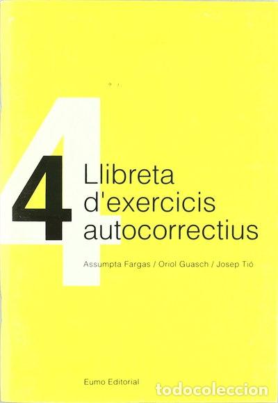 Libros: Llibreta dexercicis autocorrectius 4- 9788460030676 - Foto 1