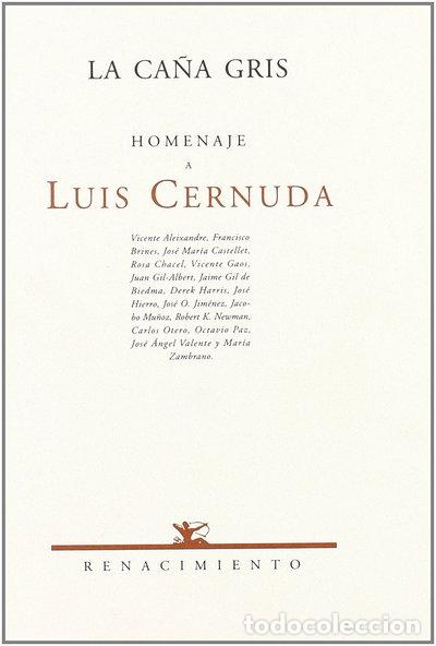 Livres: Homenaje a Luis Cernuda- 9788484720546