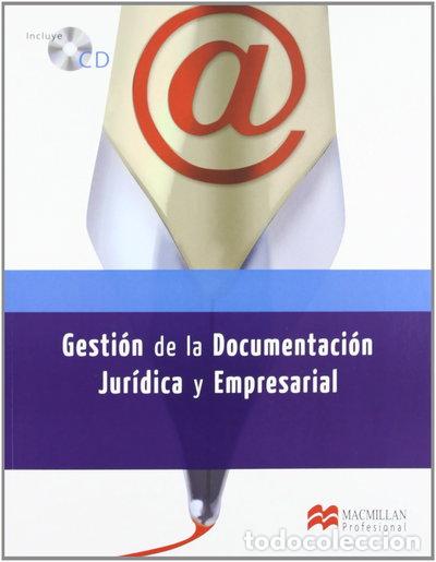 books: Gesti&oacute;n de la Documentaci&oacute;n Jur&iacute;dica y Empresarial- 9788415426264