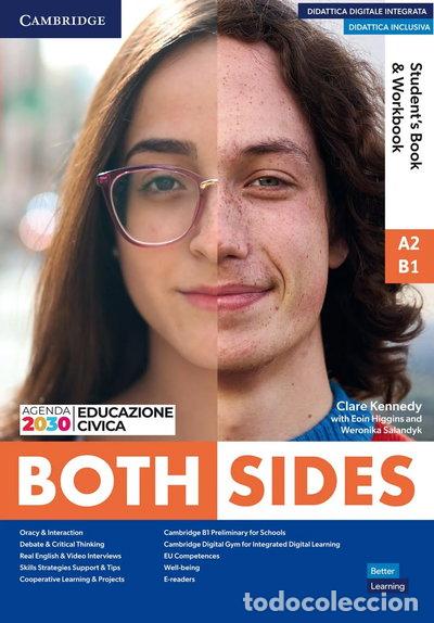 Livros em segunda m&atilde;o: Both Sides. Level 1 (A2/B1). Student's book and Workbook Combo- 9781009090087