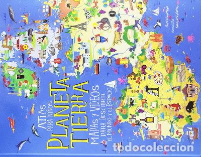 Libros: Atlas para ni&ntilde;os Planeta Tierra- 9788416279968
