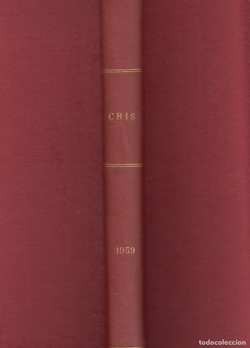 Libros: CRIS. REVISTA DE LA MAR. SUBMARINISMO. A&Ntilde;O I COMPLETO 1959. AEI